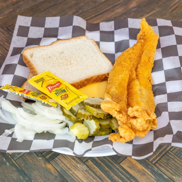 Whiting Fish Sandwich.